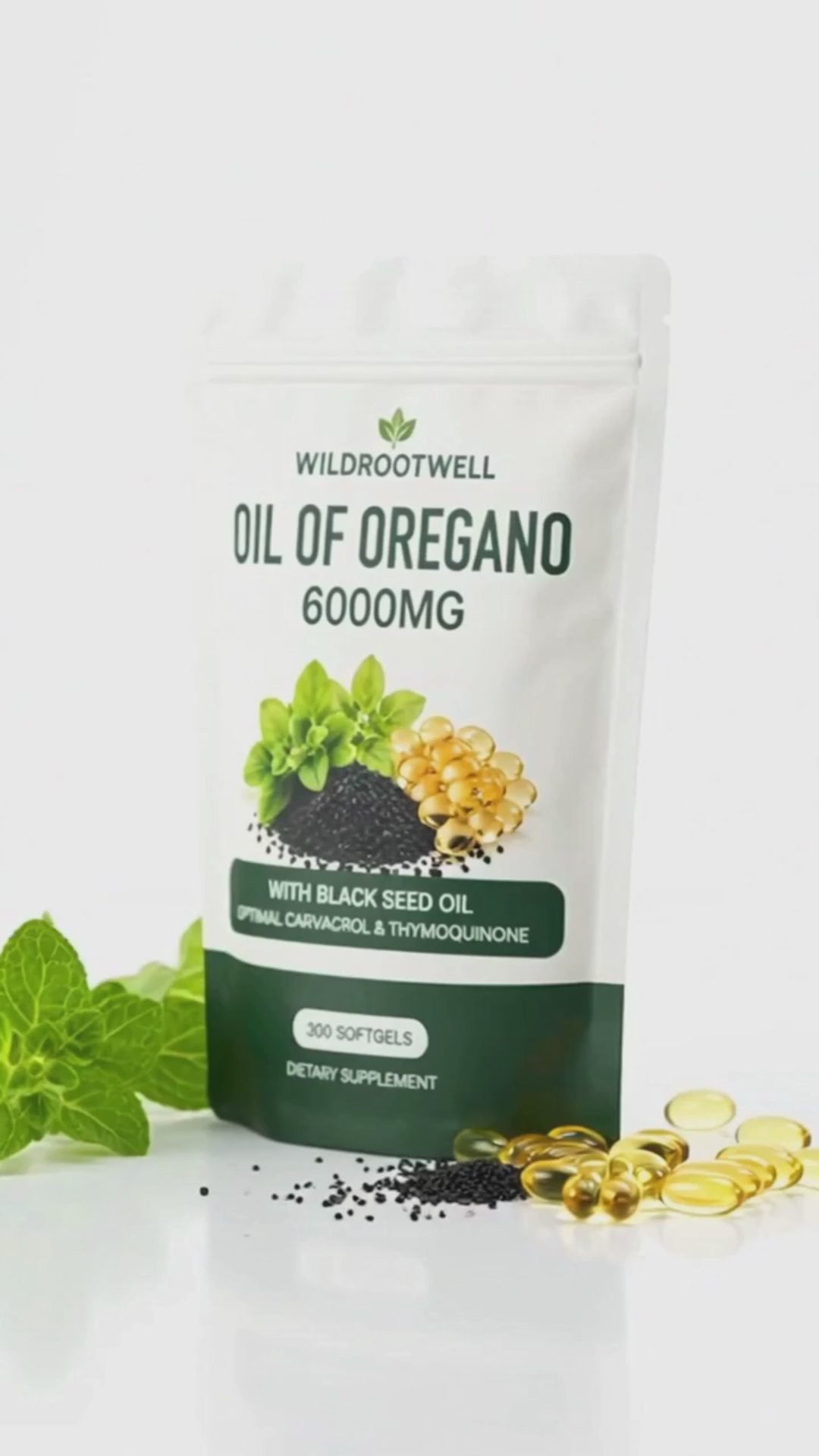 Oregano Oil 6000MG- Gut& Immune Support